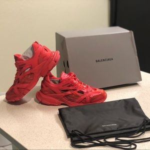 Balenciaga Track.2 Sneaker ‘Clear Sole -Red”